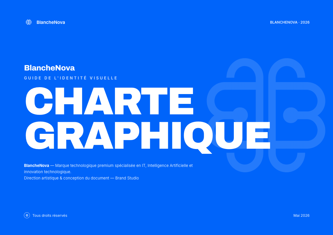 BlancheNova - Visual Identity & Brand Guidelines