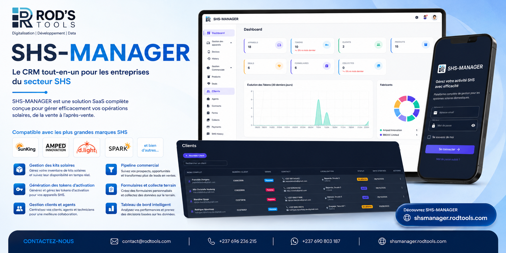 SHS Manager - Solar Home Systems Management Platform