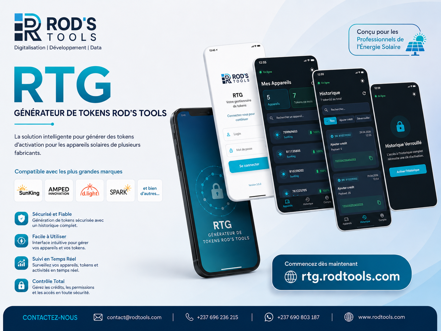 RTG - Token Generator for Solar Kits